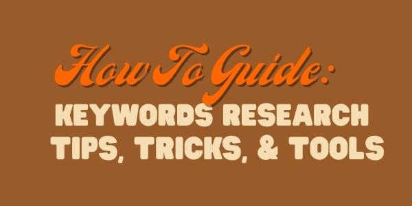 Keyword Research For A Small Business